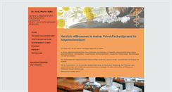 Desktop Screenshot of dr-martin-adler.de